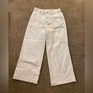 Cute cream/ white pants from target